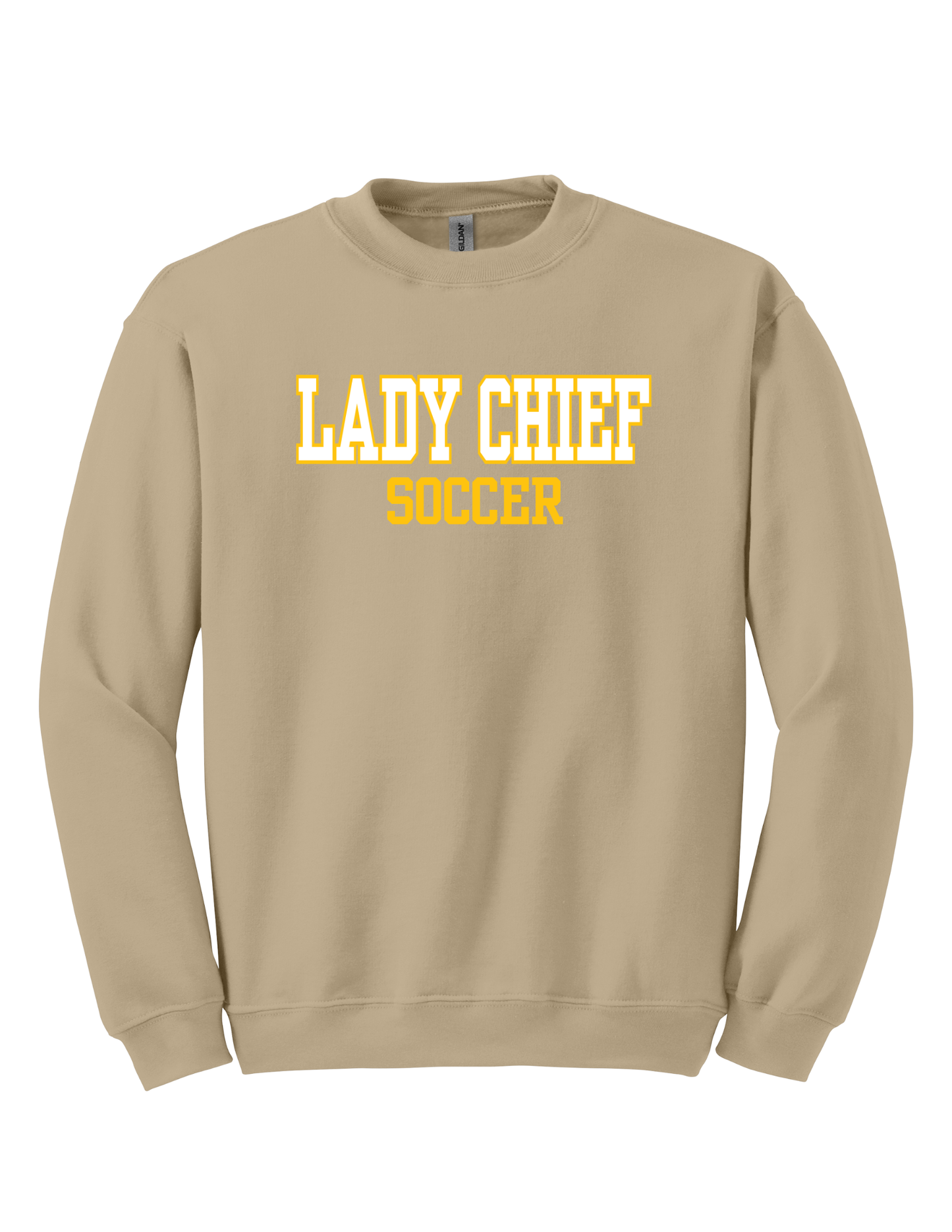 Lady Chief Soccer Block