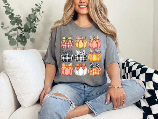 Plaid Pumpkin Collage
