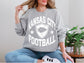 KC Football White Distressed