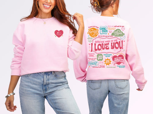 Different Ways To Say I Love You