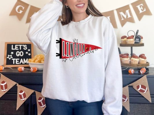 Lincoln Cardinals Pennant