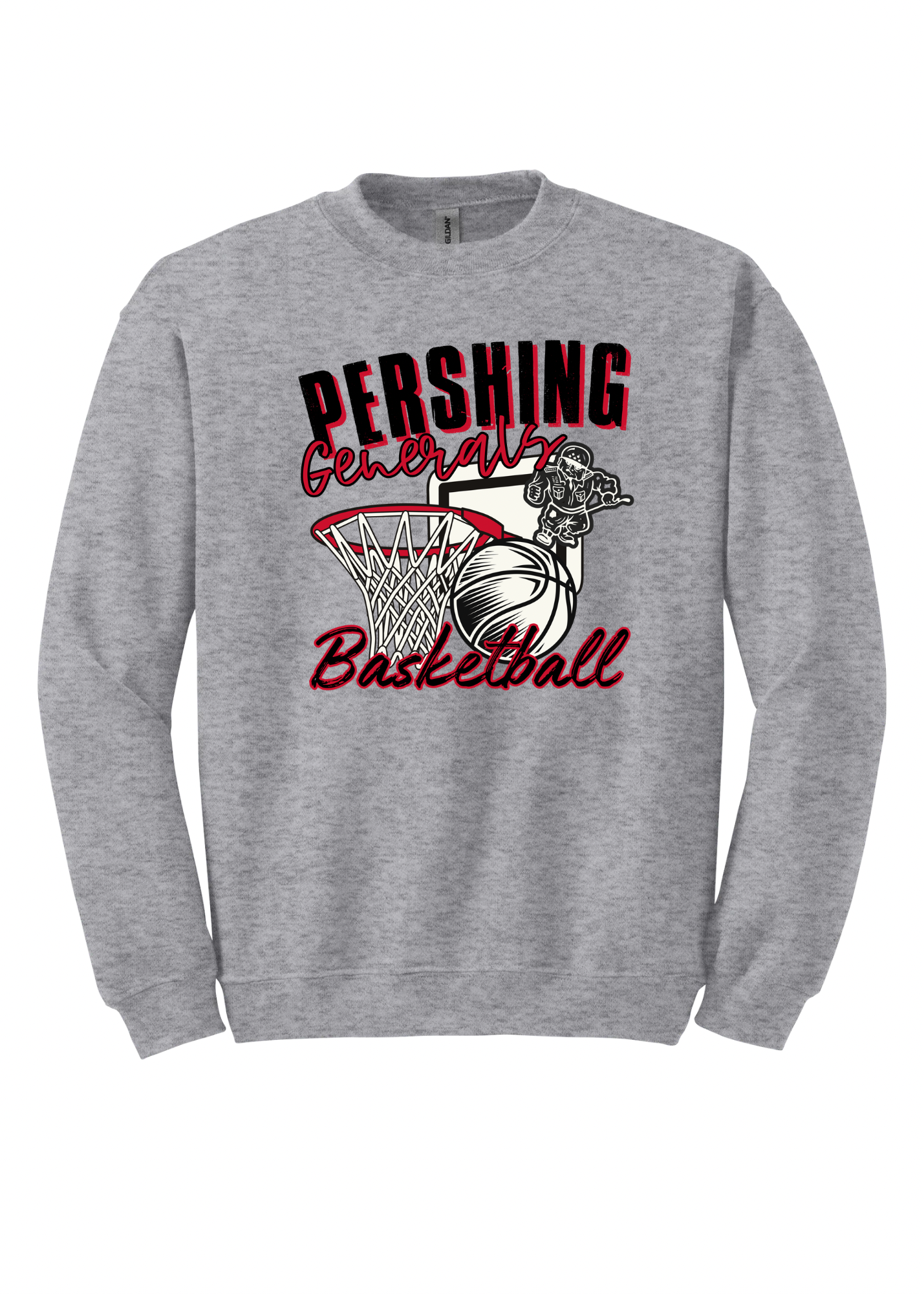 Pershing Generals Basketball - YOUTH Sweatshirt