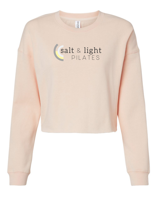 Independent Cropped Sweatshirt - Blush