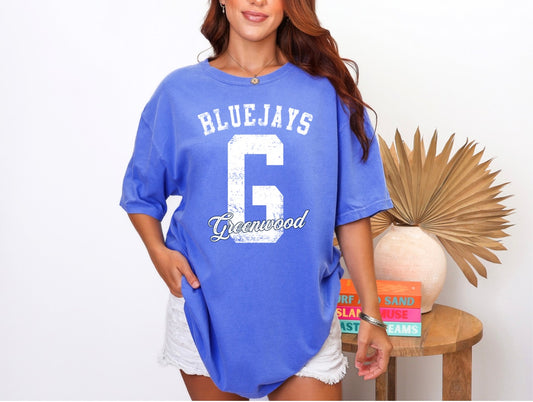 Blue Jays - Big G Distressed