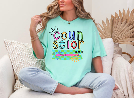 Counselor Colorful Burst