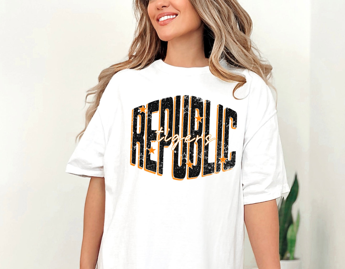 Republic Tigers - Lg w/stars