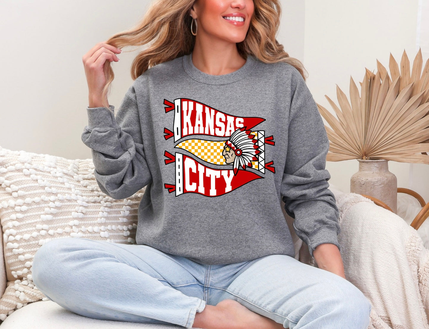 KC Pennants - Yellow Check