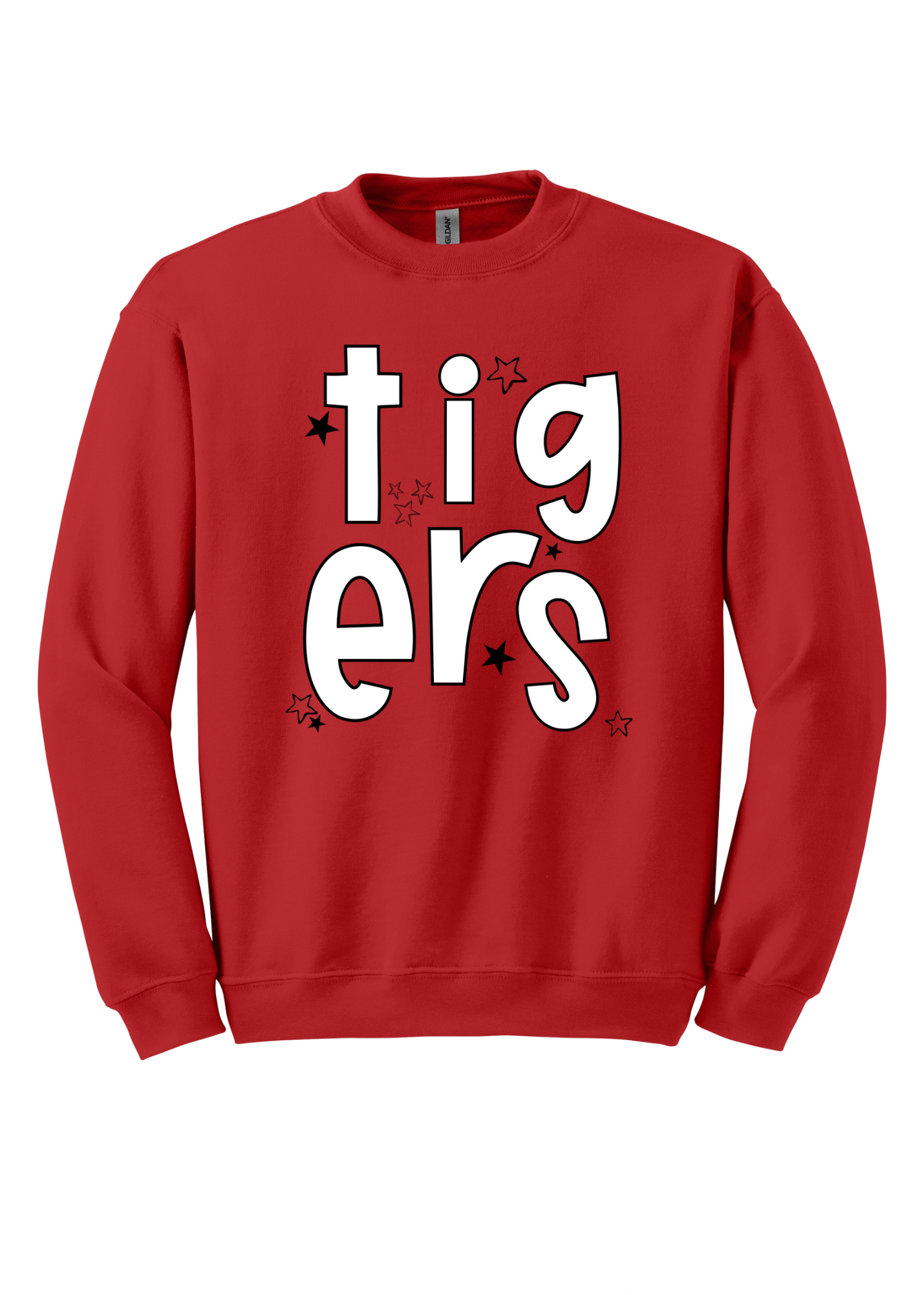 Tigers - Large White Font