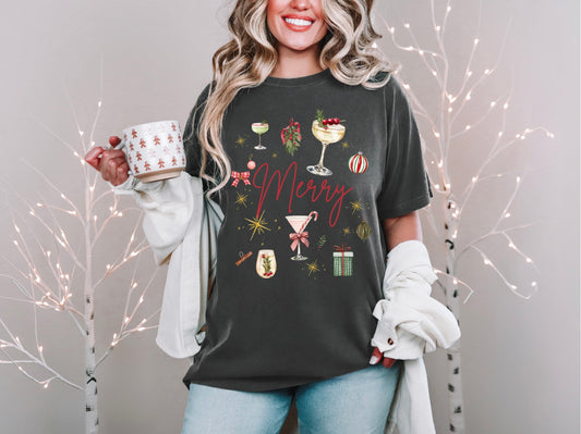 Merry! Cocktail Doodle