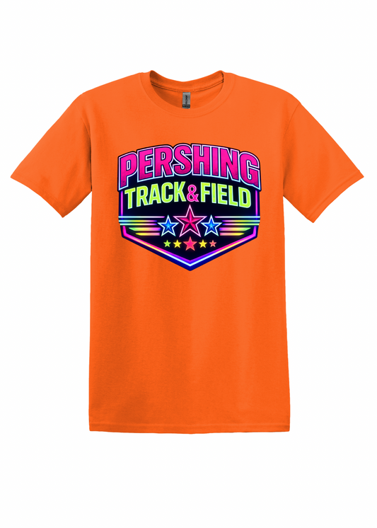 Neon Pershing Track & Field T-Shirt