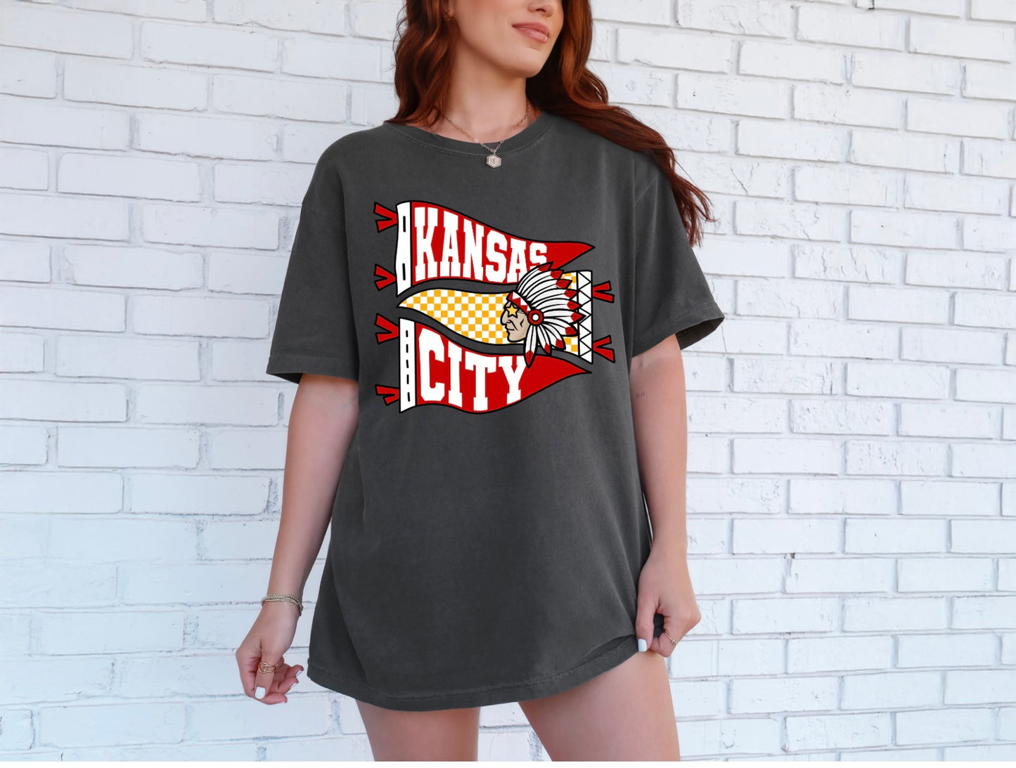 KC Pennants - Yellow Check