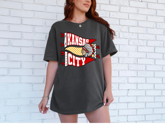 KC Pennants - Yellow Check