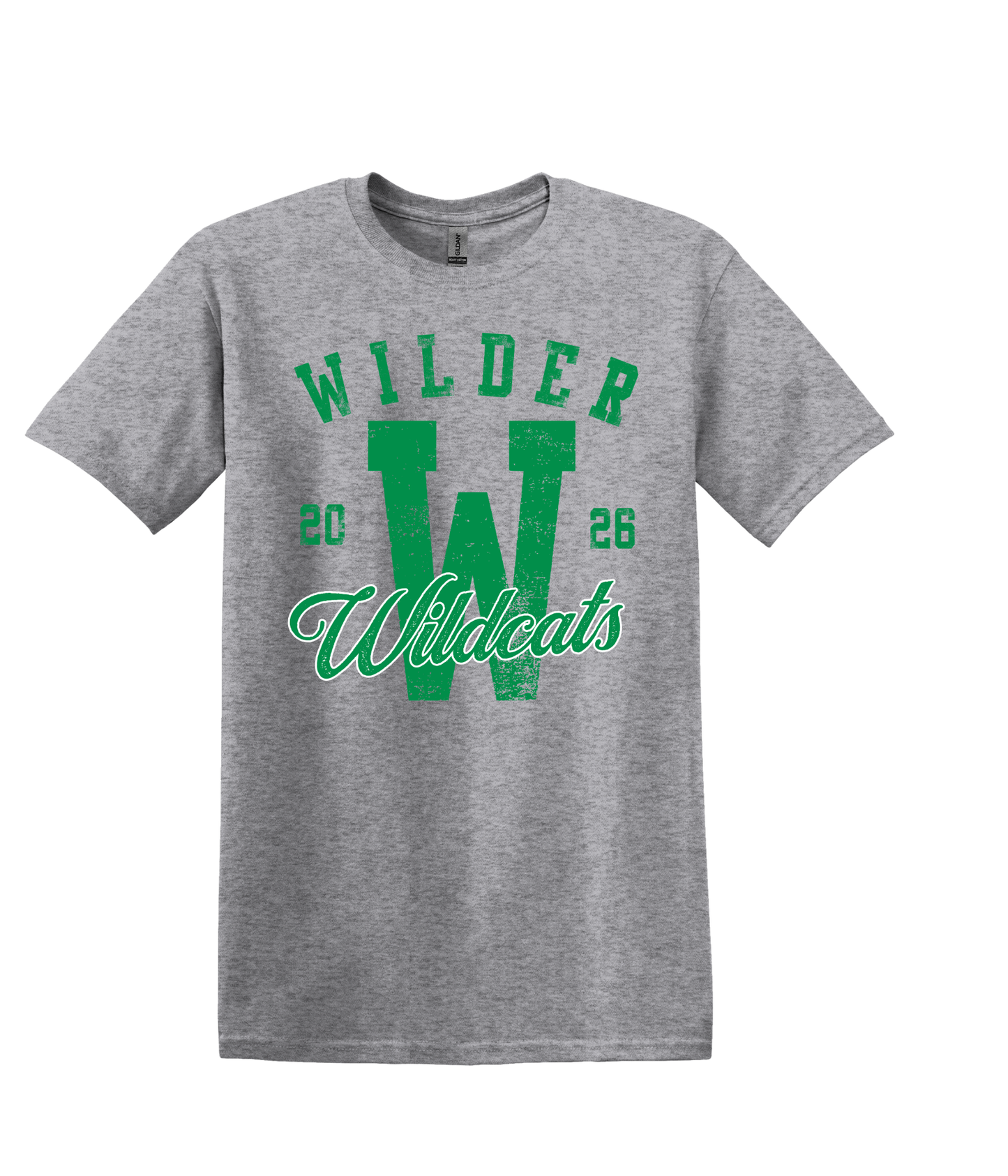 Wilder - Large W green font  - Adult