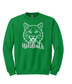 Wilder -Wildcats Large White Mascot Face  - Adult