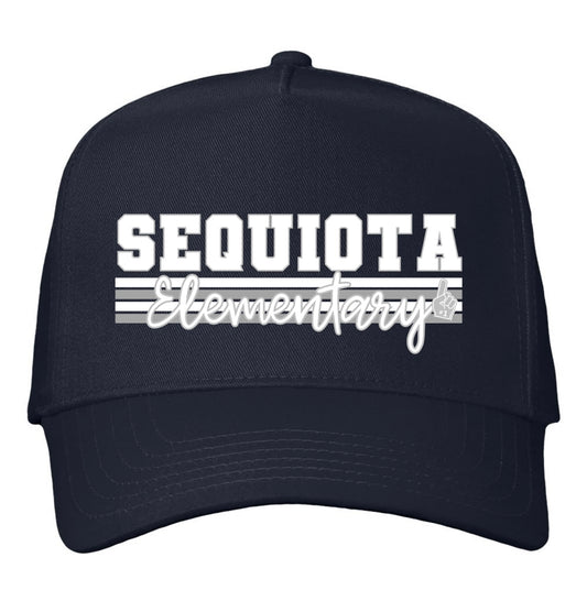 Sequiota Elementary Gray Stripes Hat