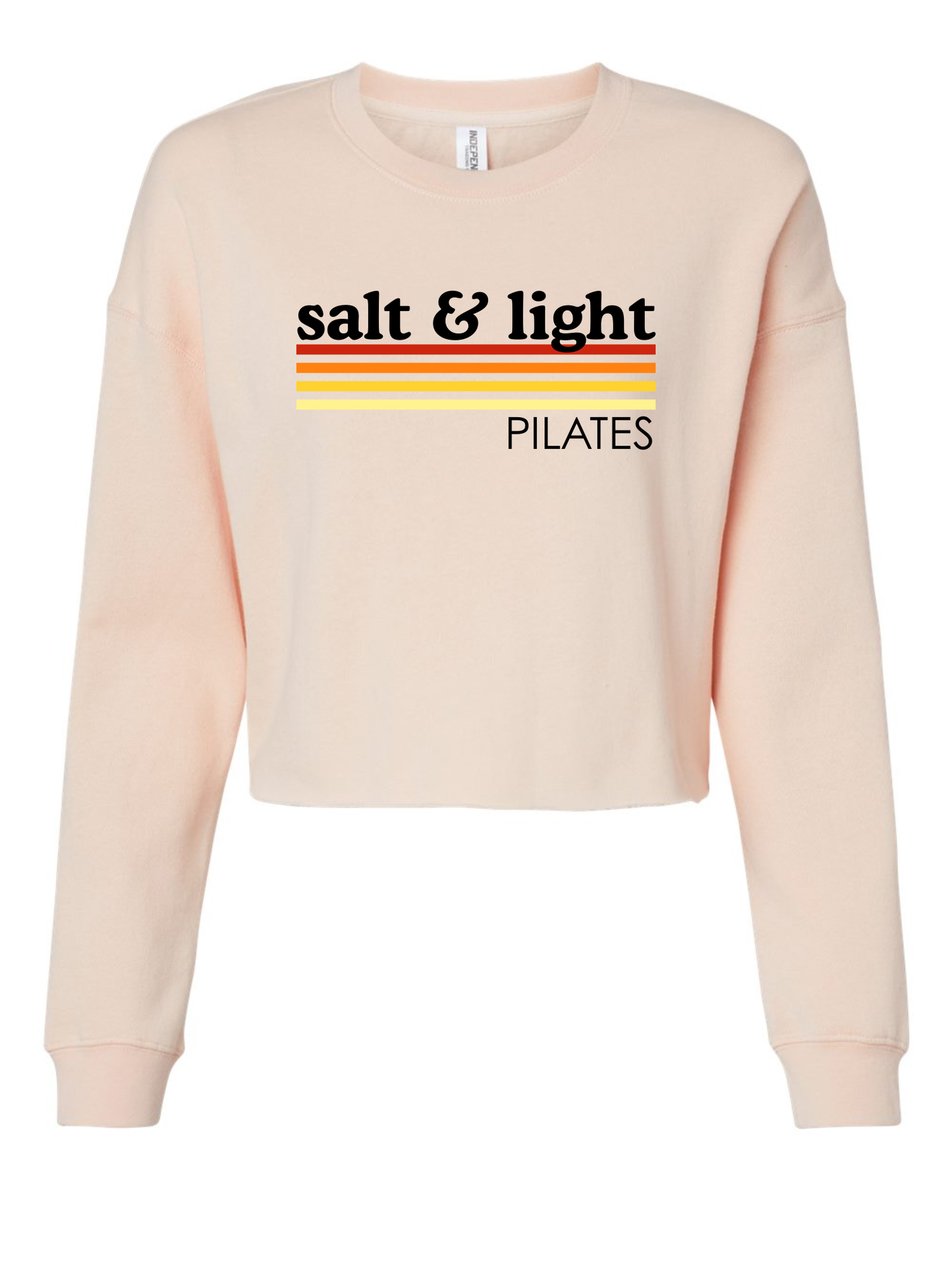 Independent Cropped Sweatshirt - Blush