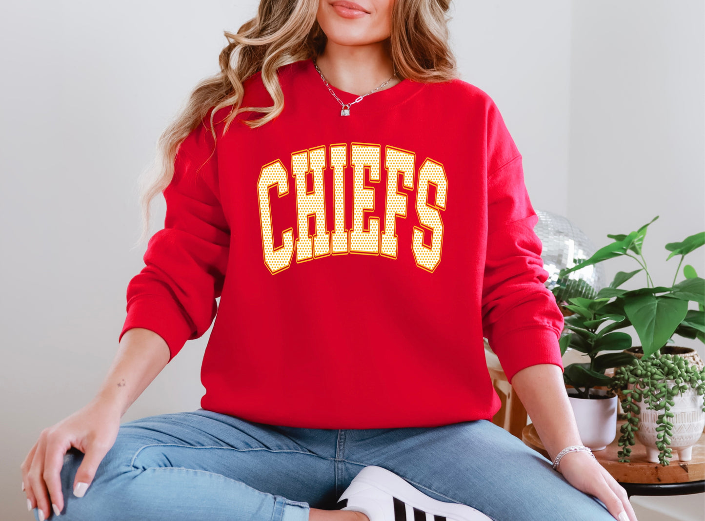 Chiefs - Yellow/white dot