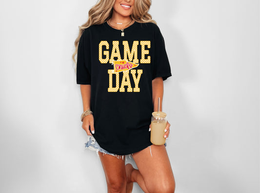 Game Day - Yellow Gingham KC