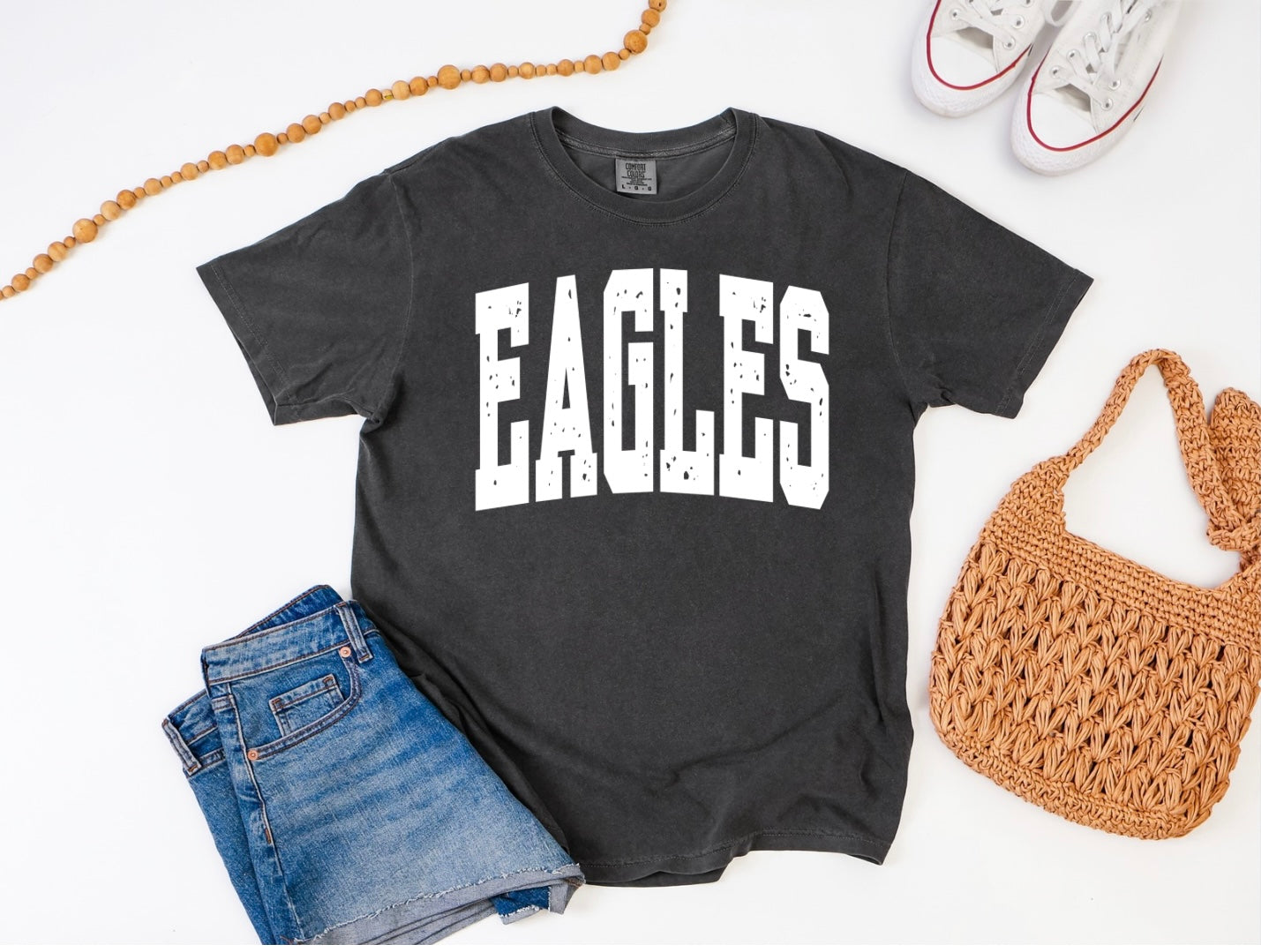Eagles - Lg White Font