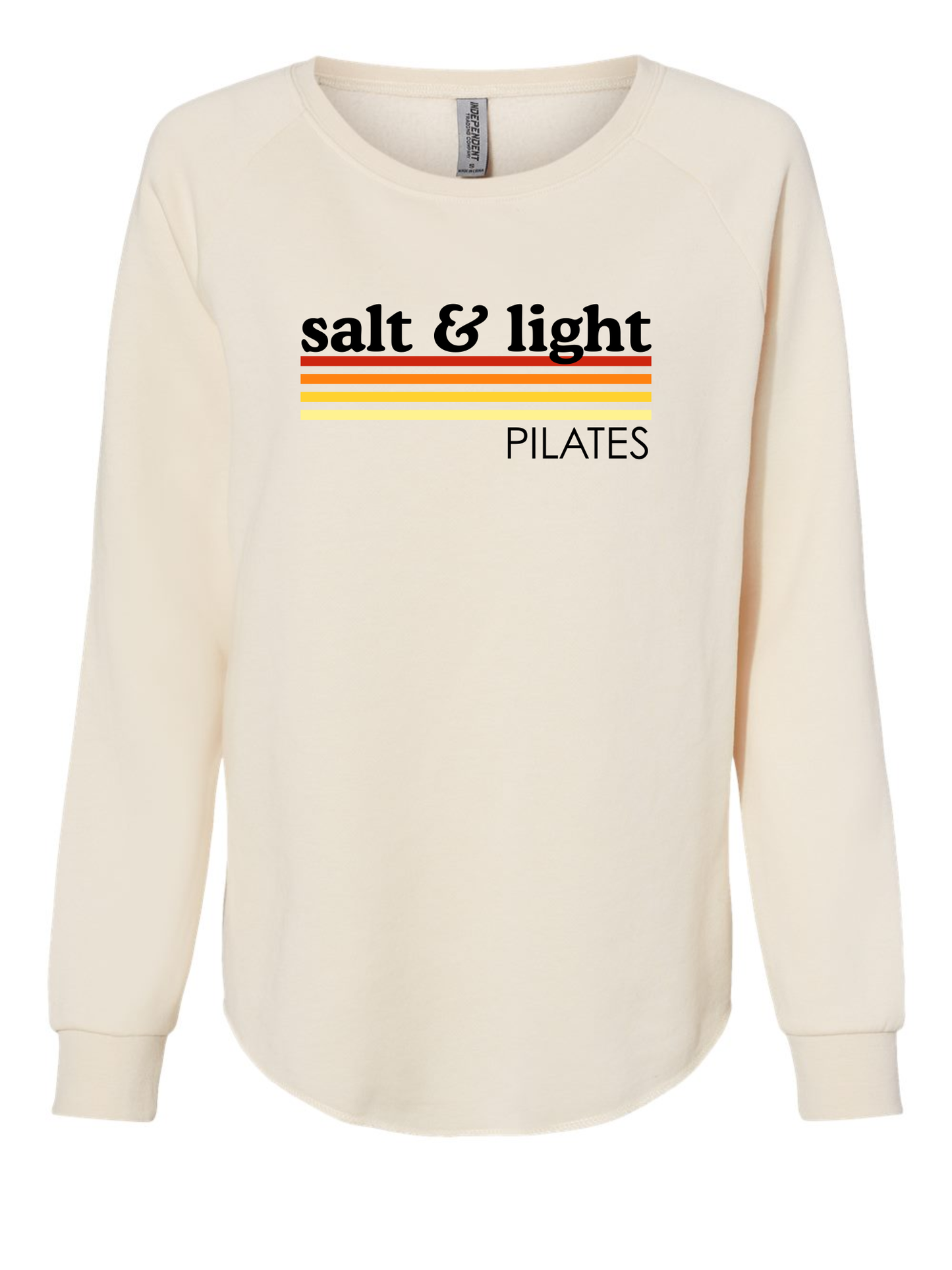 Independent Rounded Hem Sweatshirt - Bone
