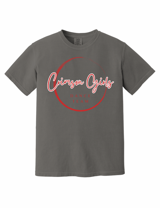 Crimson Girls Dance Team Circle - T-Shirt
