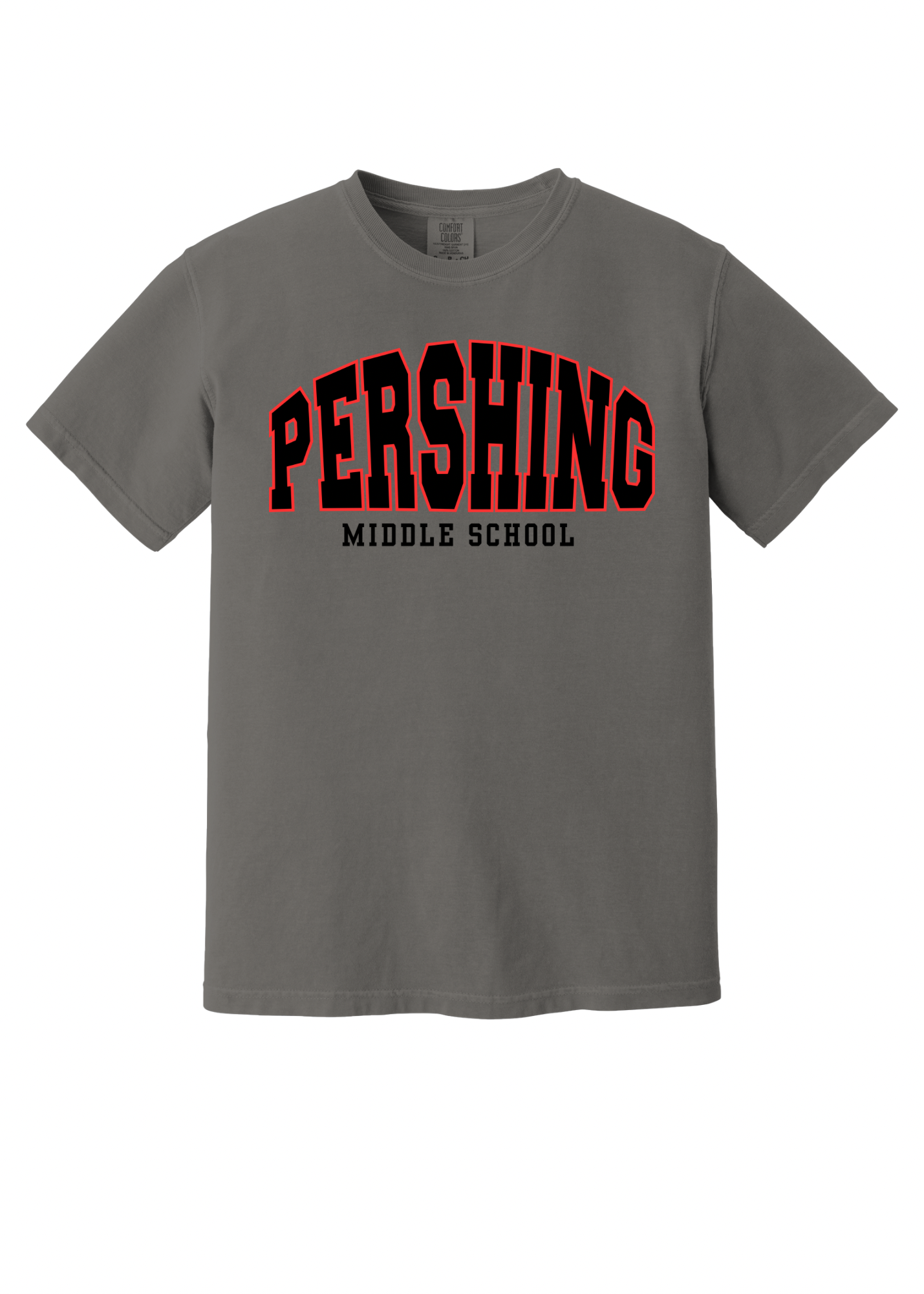 Pershing Middle School - Adult T-shirt