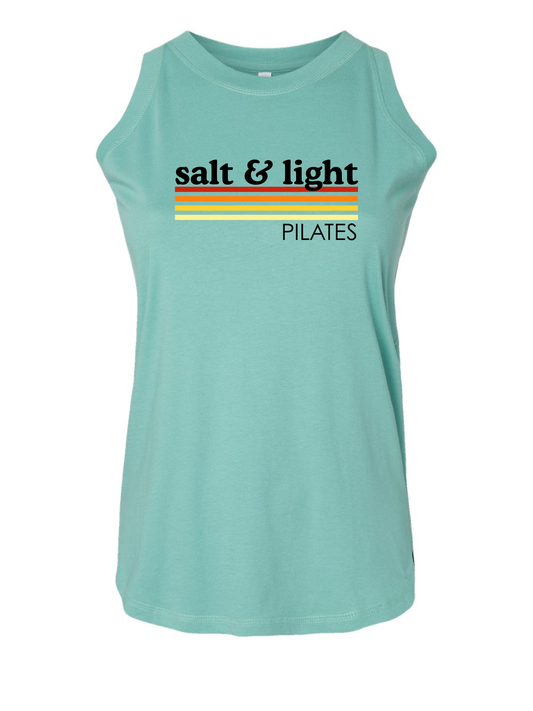 LAT Women's Relaxed Fine Jersey Tank - Saltwater