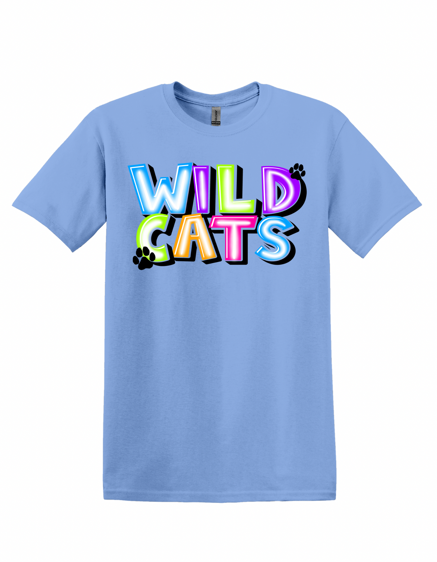 Wildcats - Multi Color - YOUTH Tee