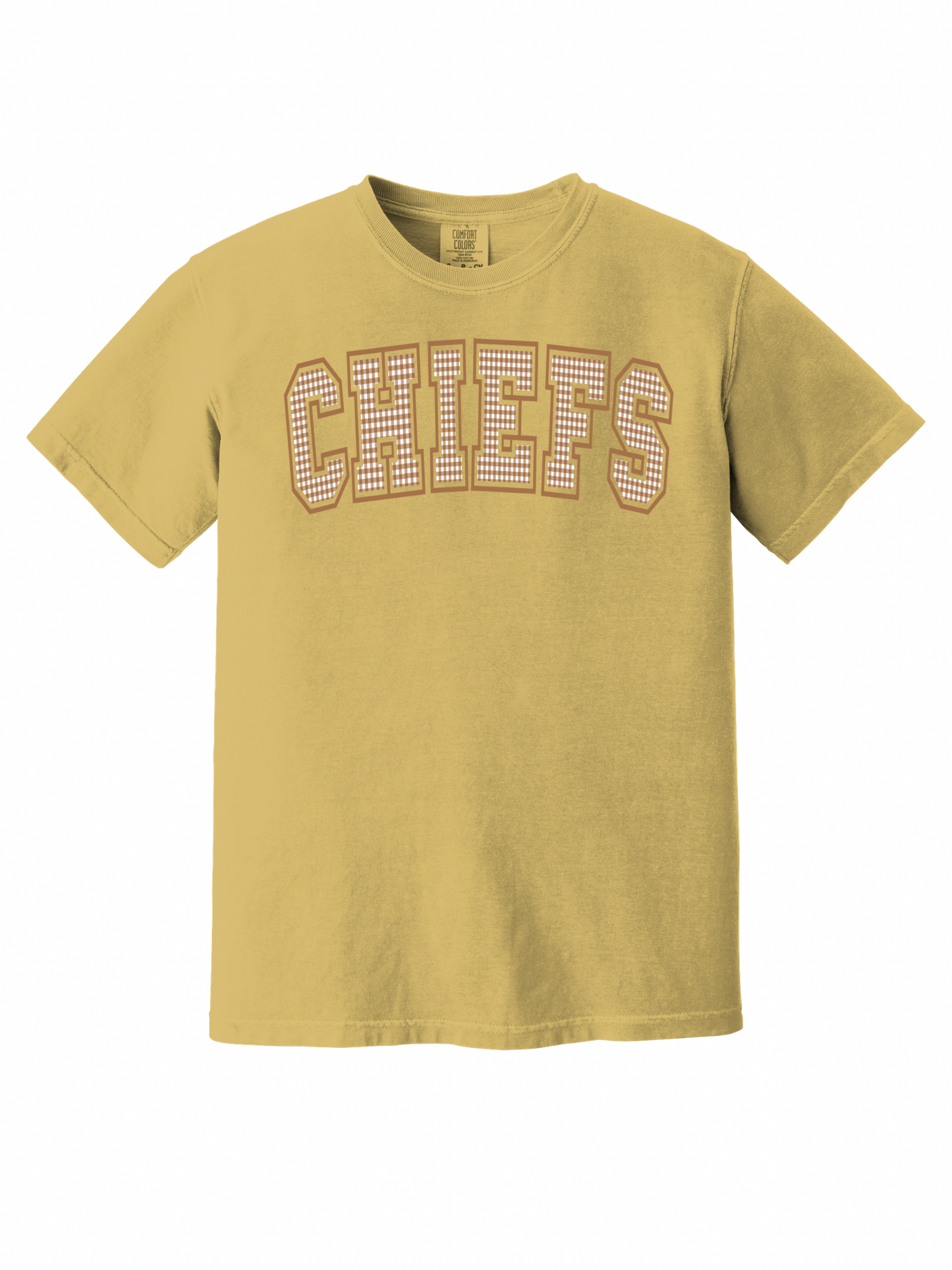 Chiefs Brown Gingham