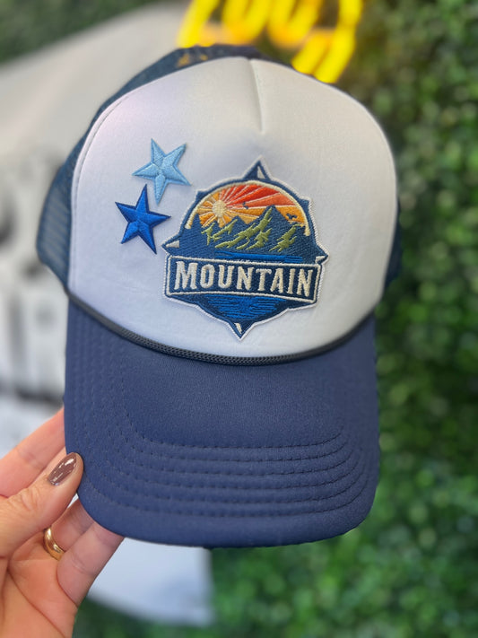 Mountain Navy Custom Hat
