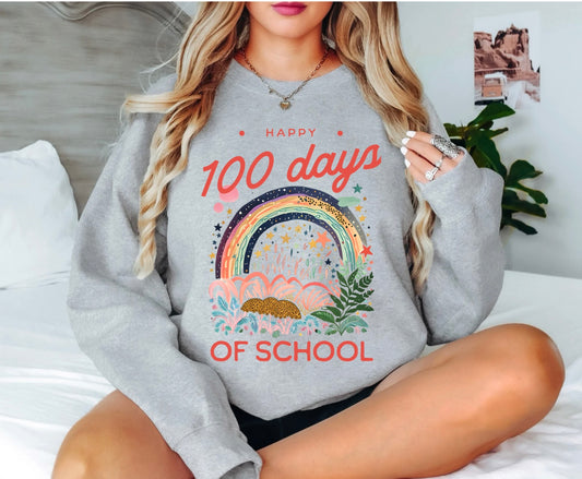 Happy 100 Days Rainbow
