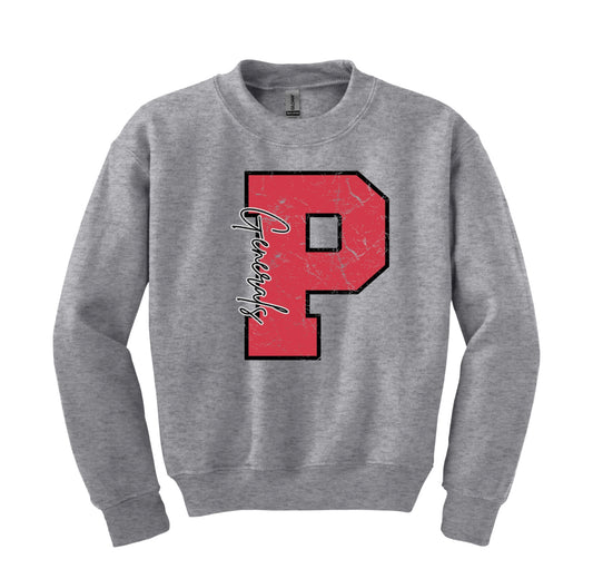 Distressed P - YOUTH Sweatshirt