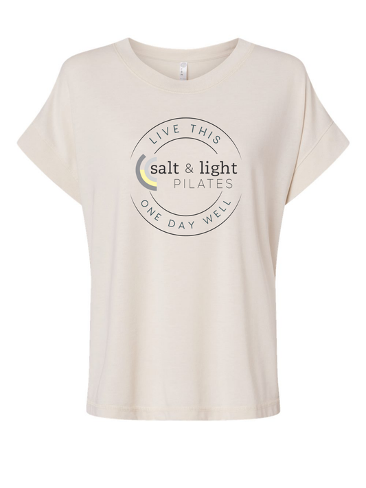 LAT Vintage Wash Tee - Washed Natural