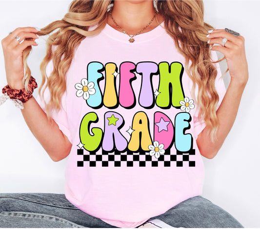 Fifth Grade Retro Check