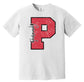 Distressed P - Adult T-shirt