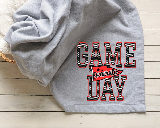 Stadium Blanket - Game Day Polka Dot
