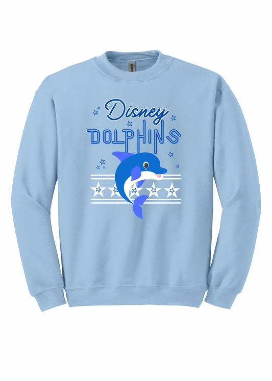 Disney Dolphins Stars - Adult Sweatshirt