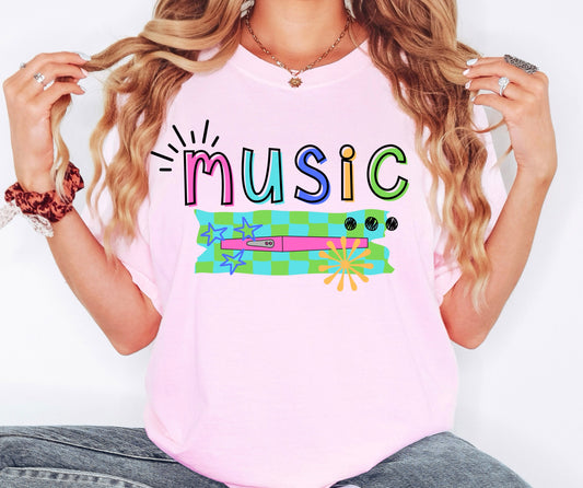 Music Colorful Burst