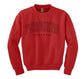 Pershing Generals Outline - YOUTH Sweatshirt