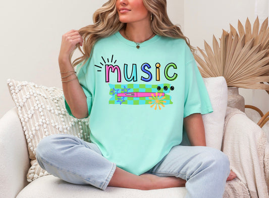 Music Colorful Burst