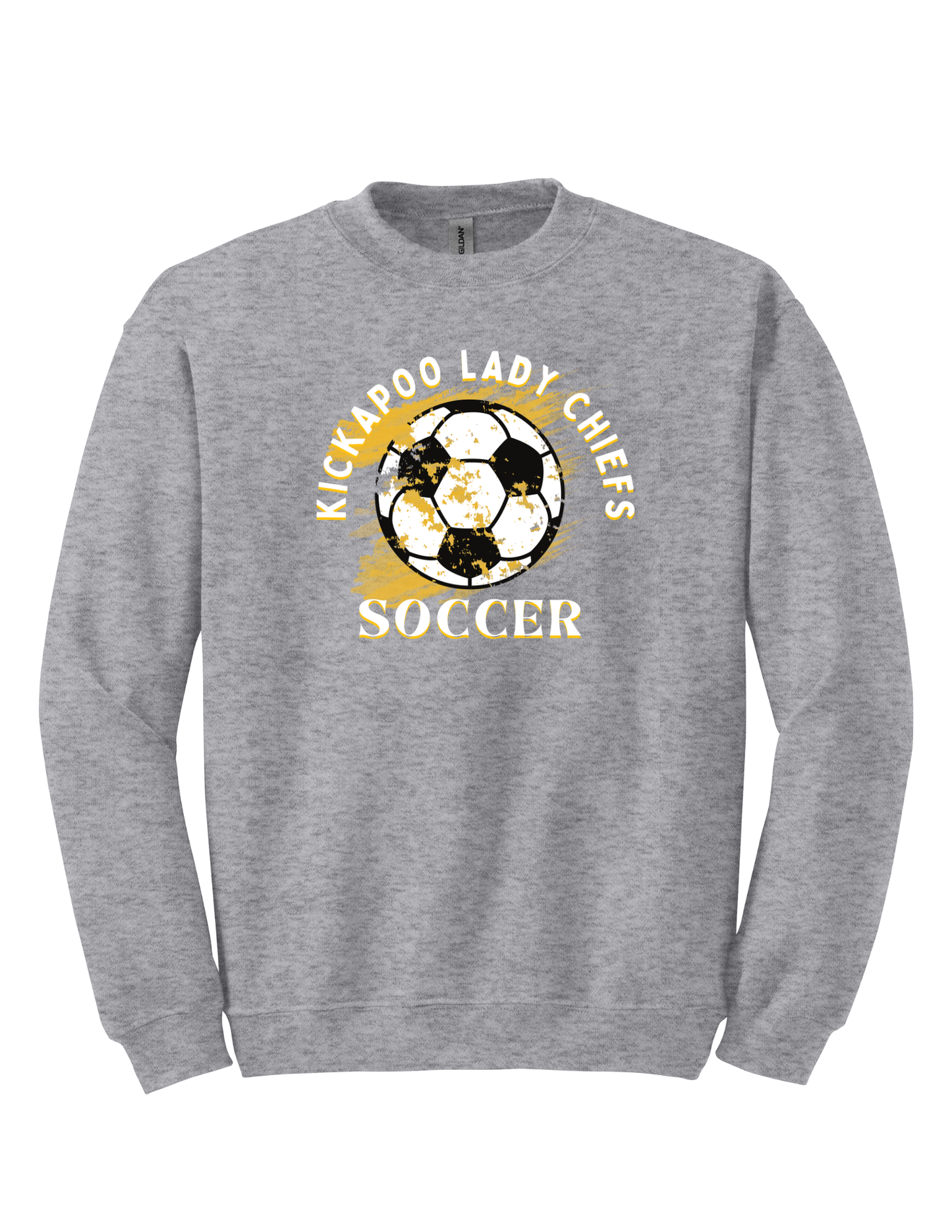 Kickapoo Lady Chiefs Soccer with Ball