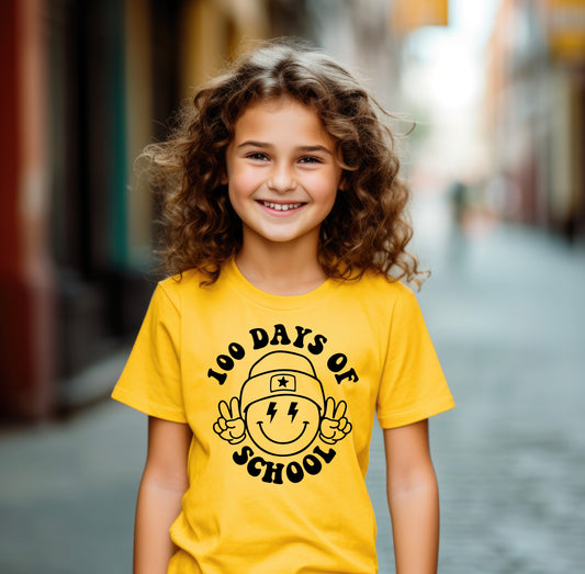 100 Days of Smiling! 4 colors - Youth