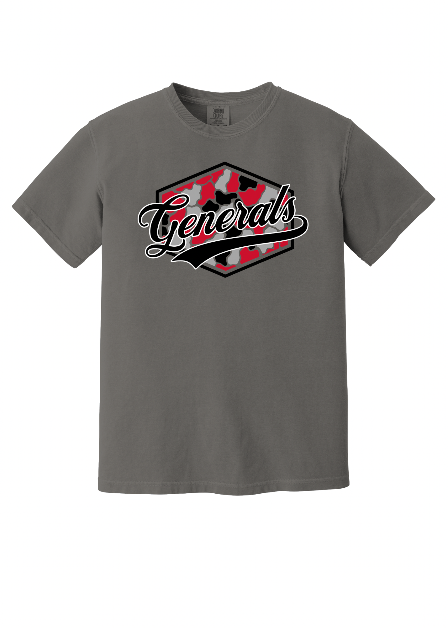Generals Camo - Adult T-shirt