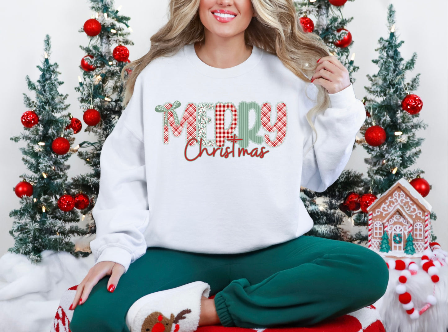 Merry Christmas - Plaid