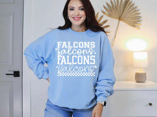 Falcons Stacked Fonts