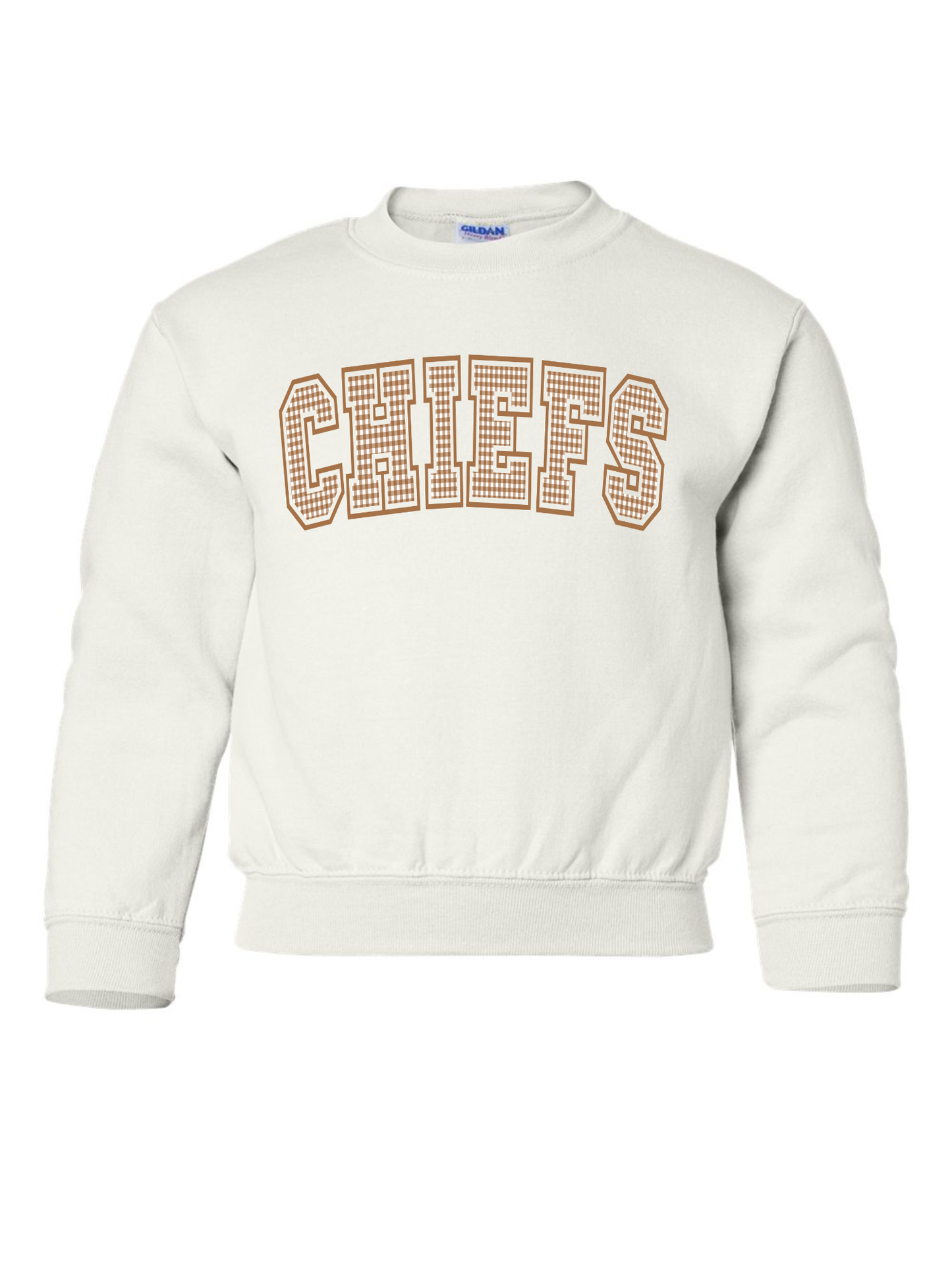 Chiefs Brown Gingham - YOUTH