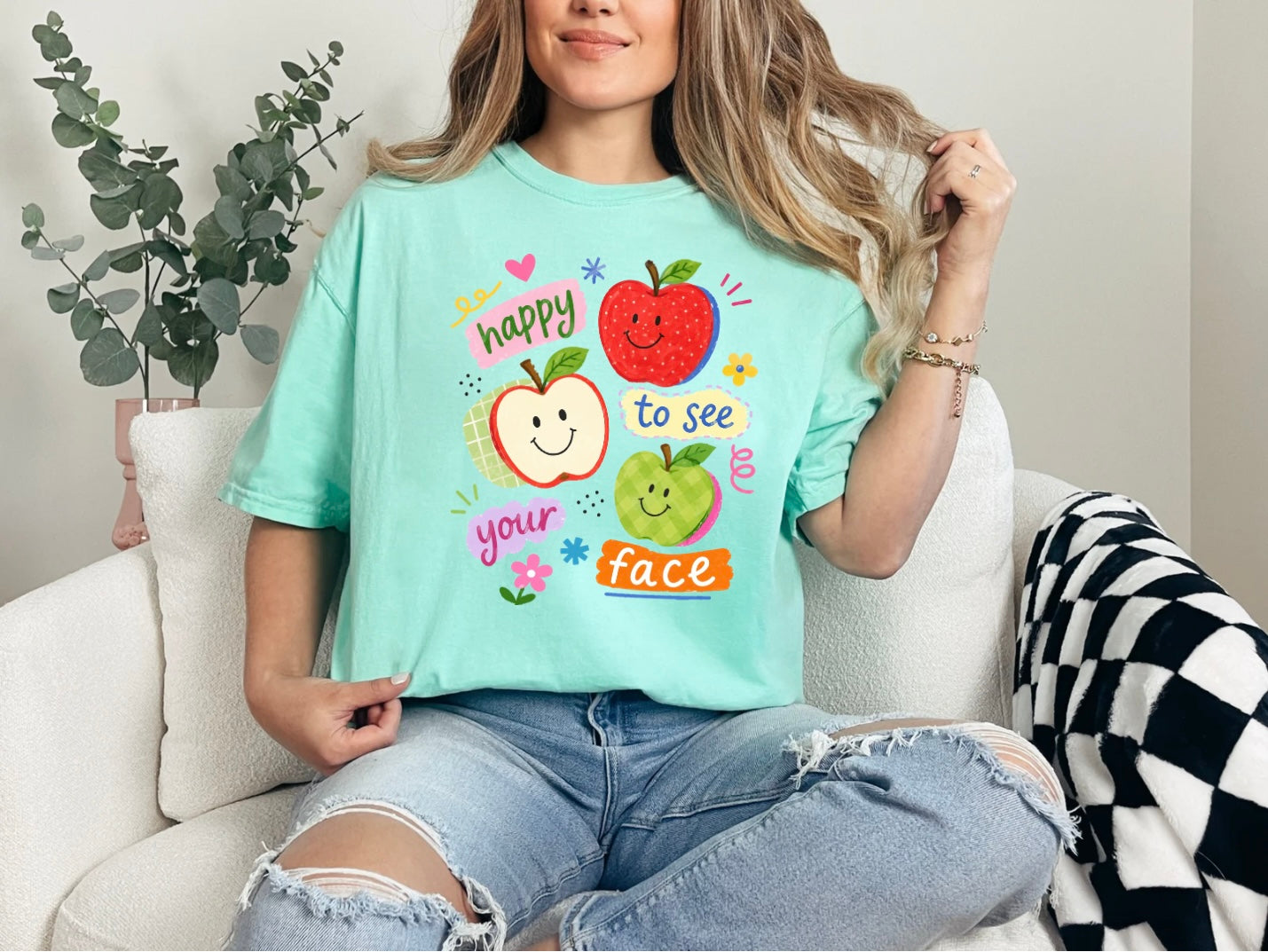 Happy to See Your Face - apples