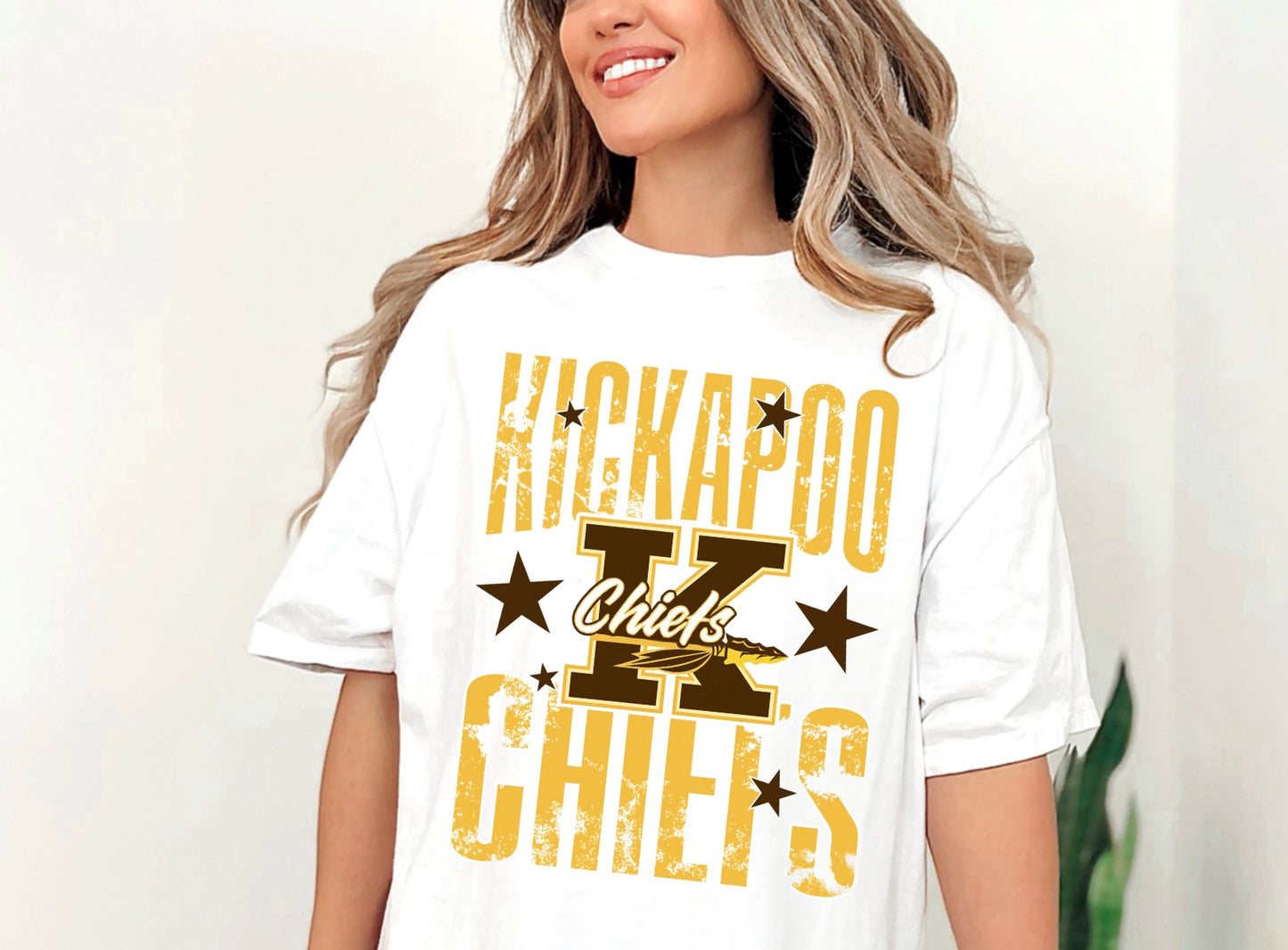 Kickapoo Chiefs w/stars large