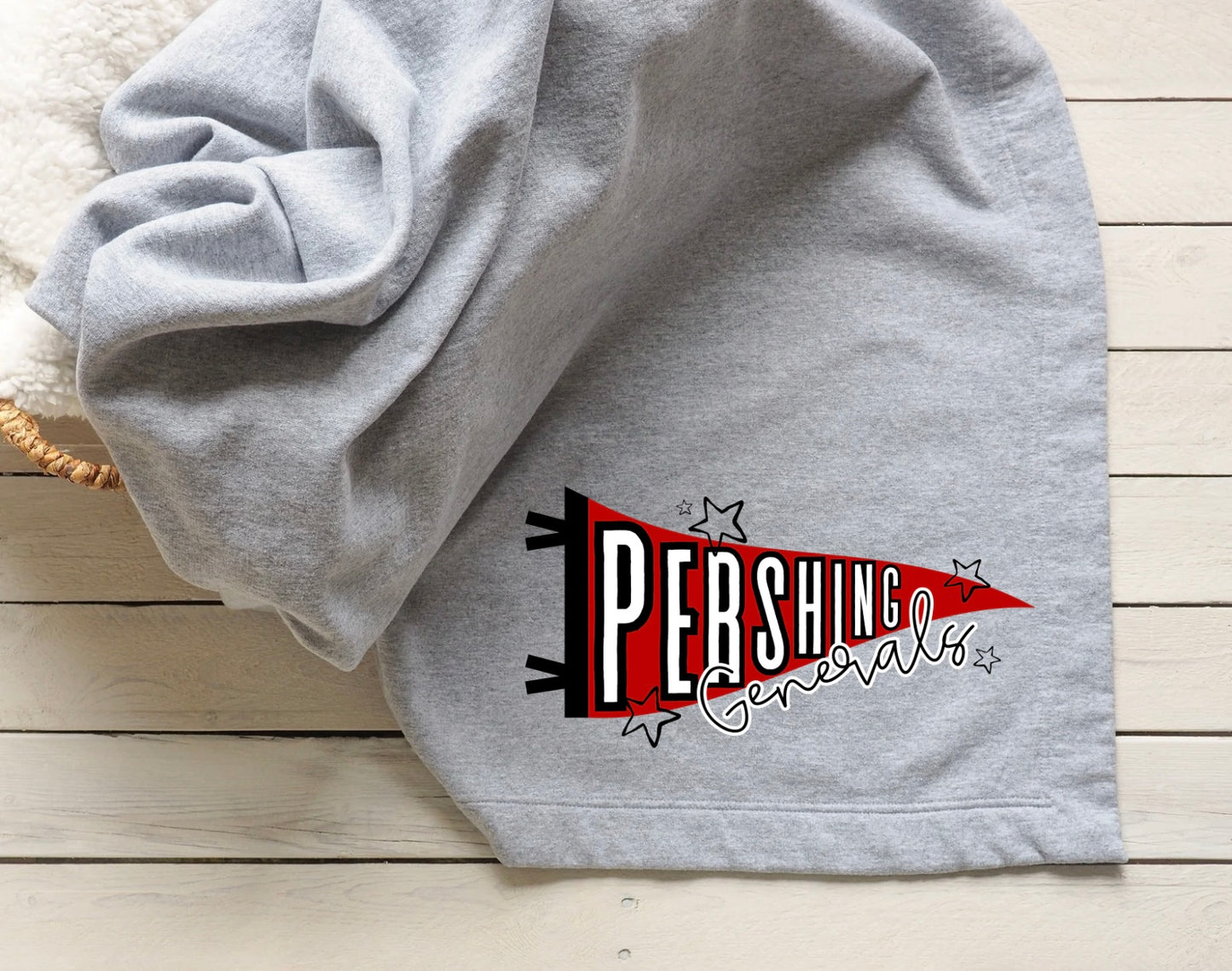 Stadium Blanket - Pershing Generals Pennant