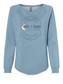 Independent Rounded Hem Sweatshirt - Misty Blue
